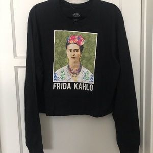 🖤 Frida Kahlo crop top !
